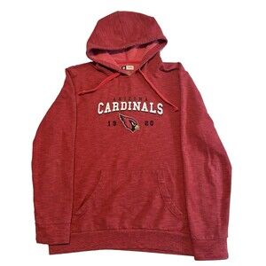 Vintage Arizona CARDINALS HOODIE ADULT L  PULLOVER NFL Team Apparel